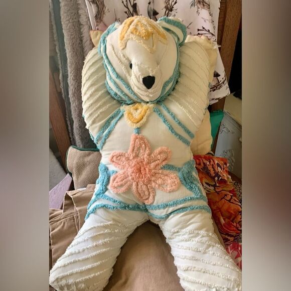 Chenille Handmade Bear - Picture 1 of 3